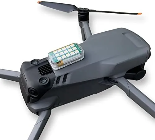 SYMIK GS600 Drone Strobe Light, 6 km (3.7 Mile) Visibility Distance, White/Red/Green 3 Color Review: Tested and Rated