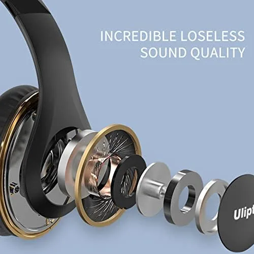 Testing the Uliptz Bluetooth Headphones Over Ear, Wireless HiFi Stereo Foldable Headset over two weeks