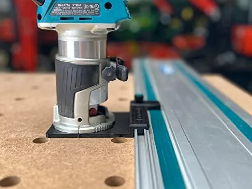 The ToolCurve Guide Rail Adapter Compatible with Makita Router - Made in USA compared in context