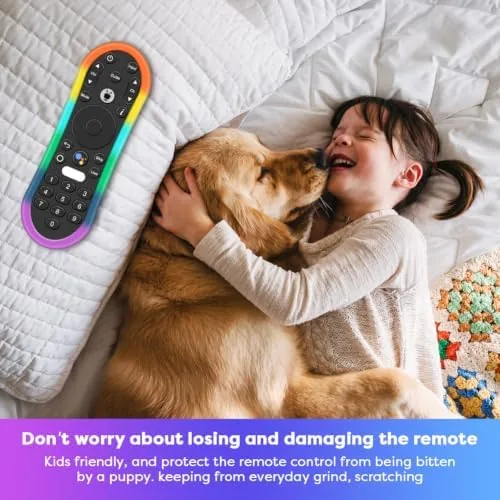 Another view of the Silicone Case for TiVo Stream 4K Remote, Anti-Slip Shockproof Protective