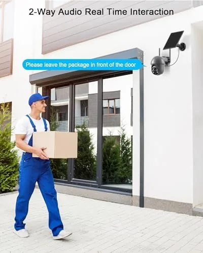 Testing the ANRAN 2K Solar Security Cameras Wireless Outdoor, Pan/Tilt 360° View over two weeks