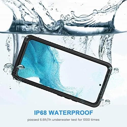 Detail shot of the Lanhiem for Samsung Galaxy S22 Case, IP68 Waterproof Dustproof with features