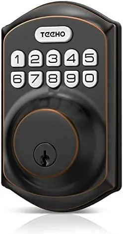 TEEHO TE001 Keyless Entry Deadbolt Review: Bronze Finish Meets Smart Access