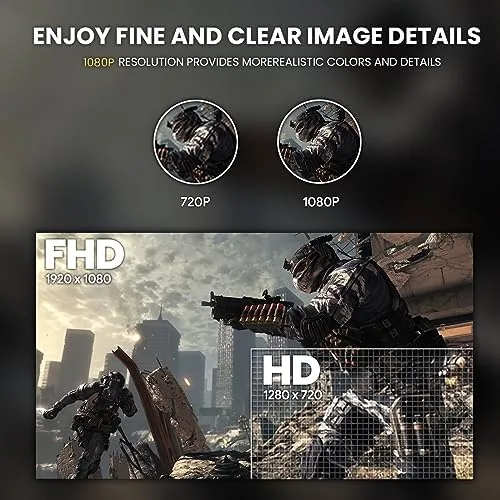 Another view of the CRUA 27" FHD 1080P 180Hz Curved Gaming Monitor, 1800R, AMD