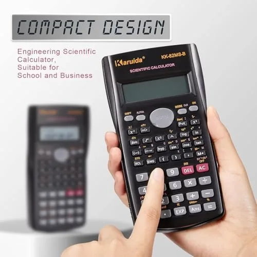 The Flutesan 10 Pieces 2 Line Engineering Scientific Calculator Bulk Function in real use