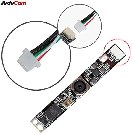 The Arducam 8MP Autofocus USB Camera, IMX179 Lightburn Camera with Microphone in real use