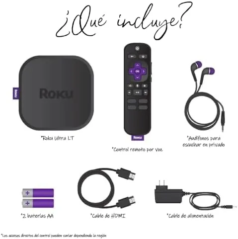The voice remote with the headphone jack and bundled earbuds