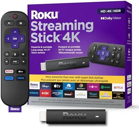 Overview of the Roku Streaming Stick 4K 2022 (Official Manufacturer Product) | Streaming