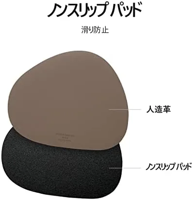 The Mouse pad, Non-Slip Washable Waterproof Computer Mouse pad (Cocoa Taupe) in real use