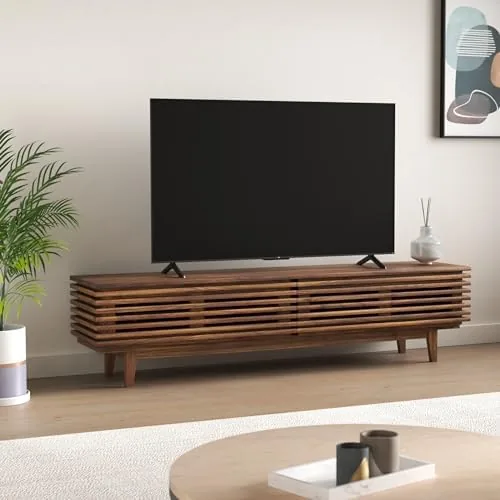 Bright 4K nature scene playing on the TCL 4-Series television