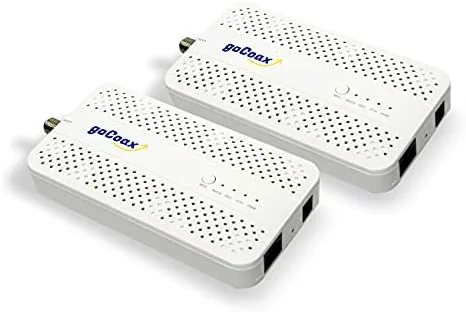 Overview of the goCoax MoCA 2.5 Adapter (2-Pack) with 2.5GbE Ethernet Port |