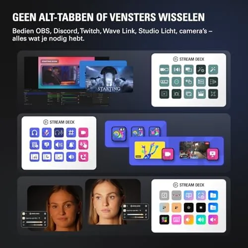 The Stream Deck MK.2 compared with a smaller six key version