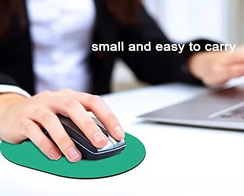 Another view of the Small Mouse Pad, Portable, Waterproof and Non-Slip Rubber Bottom, Unisex