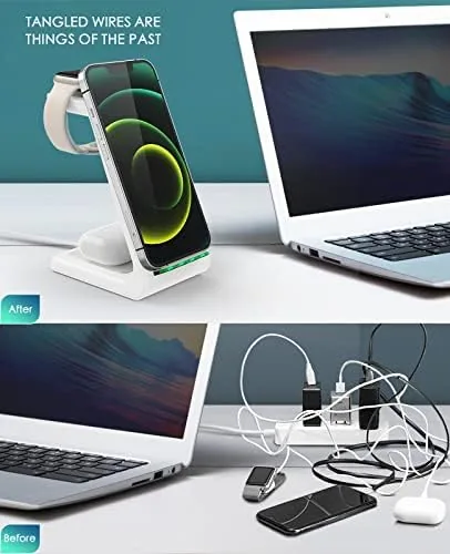 The 3 in 1 Wireless Charging Station, 2026 Upgraded Fast Desk compared in context