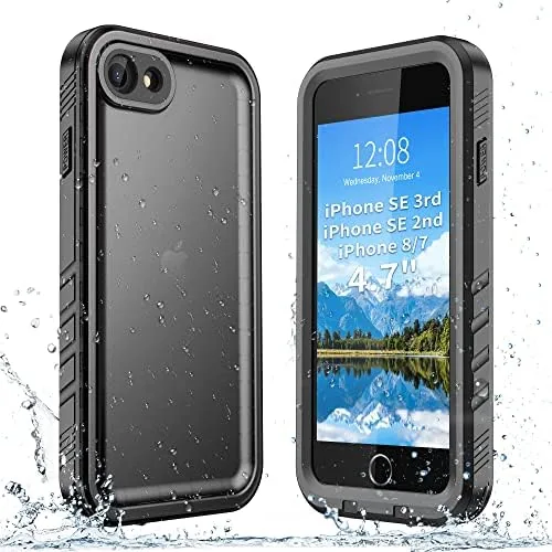 SPORTLINK Full for iPhone SE 3rd /SE 2nd /7/8 Waterproof Case 4.7 Black | Review: Tested and Rated