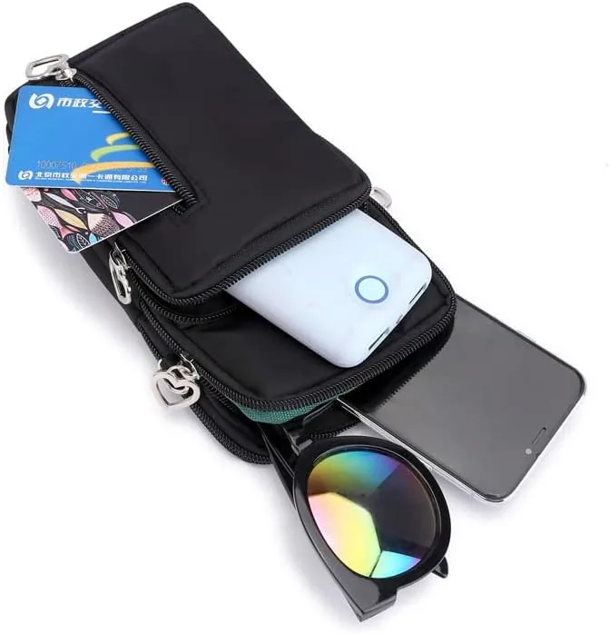 The VINAIDA Small Crossbody Wallet Phone Bag Women Mini Crossbody Purse in real use