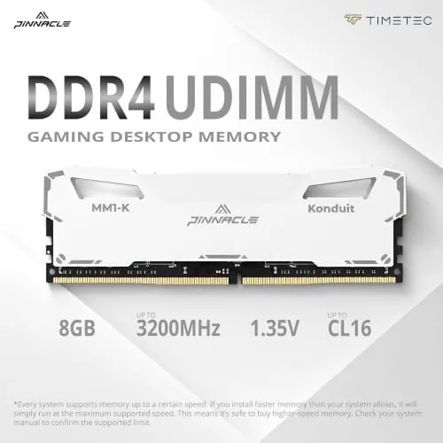 Close up of the memory label and heat spreader detail