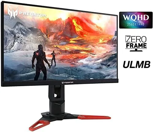 A fast paced shooter running on the Predator monitor at 144Hz