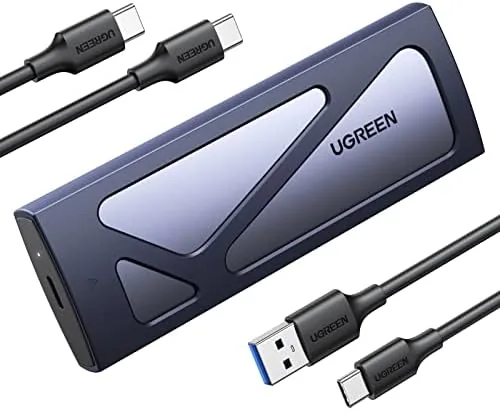 Overview of the UGREEN SSD Enclosure Tool-Free USB C External 10Gbps M.2 NVMe