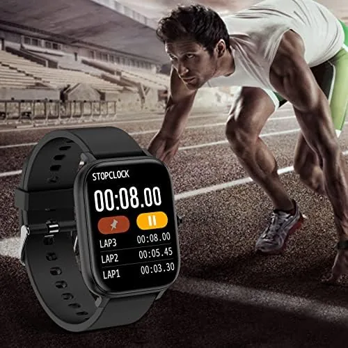 Detail shot of the Smart Watch for Men Women Compatible with iPhone Samsung Android features