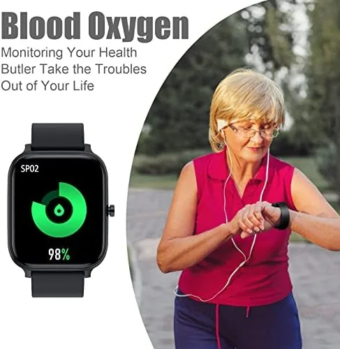 The Smart Watch for Men Women Compatible with iPhone Samsung Android in real use