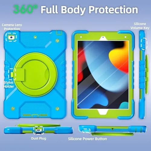 The Andnary Case for iPad 9th/8th/7th Generation 10.2 inch, Shockproof Cover compared in context