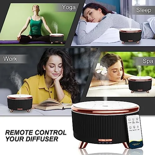 Another view of the Diffusers for Essential Oils Large Room, 500ml Aromatherapy Diffuser Cool