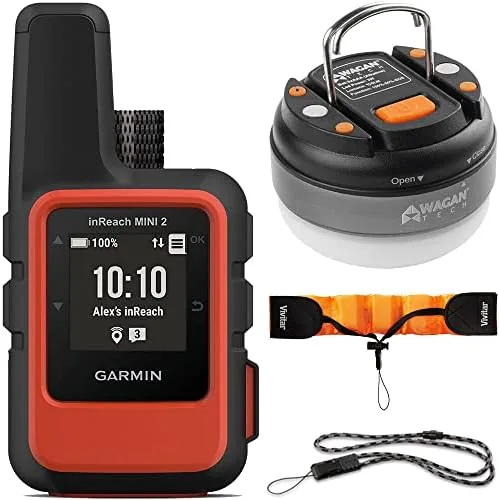 Garmin inReach Mini 2 Portable Satellite Communicator/GPS Navigator (Flame Red) Accessory | Official USA Review: Tested and Rated