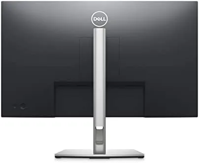 The monitor menu showing the input switch between the laptop and desktop sources