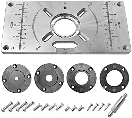 Router Table Insert Plate Table Aluminium Insert Plate Router Trimmer Woodworking Wood Router Table Review: Tested and Rated