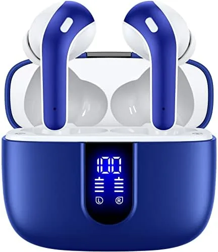 Overview of the TAGRY Bluetooth Headphones True Wireless Earbuds 60H Playback LED Power