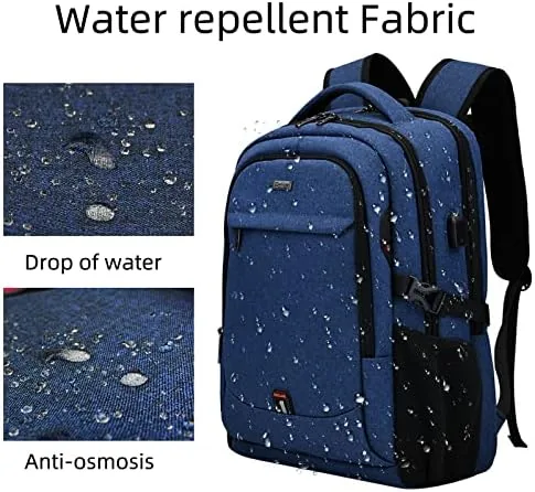 The 17 Inch Laptop Backpack for Travel Water Resistant College Backpack in real use