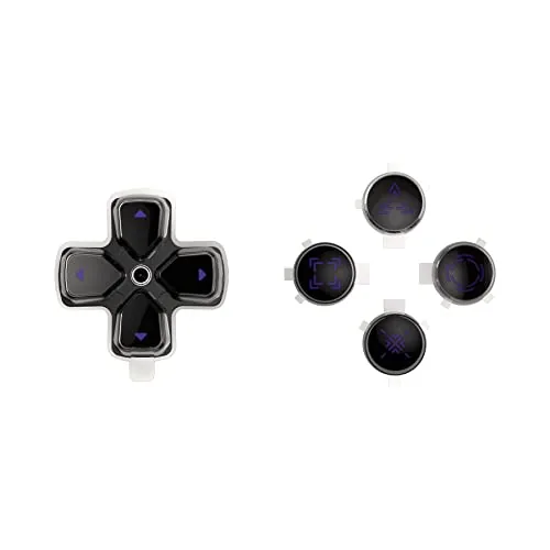 Custom button controller next to a stock PS5 controller