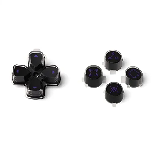 Controller with the custom buttons held in hand during gameplay