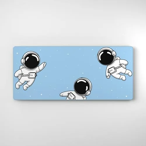 The Gravity Gaming Mouse Pad, Extra Large Desk Pad for Keyboard compared in context