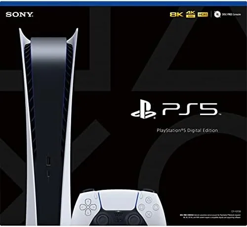 Close up of the PS5 disc drive and front ports