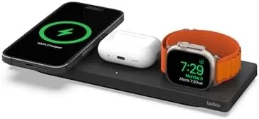 Belkin MagSafe 3 in 1 Wireless Charging Pad, Fast Charging Station | Apple Watch Review: Tested and Rated