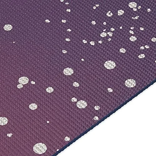 The Gaiam Premium Yoga Mat, 6mm Thick Print Mat | Premium in real use