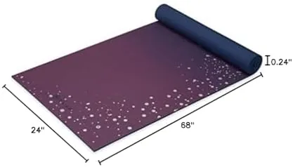 Testing the Gaiam Premium Yoga Mat, 6mm Thick Print Mat | Premium over two weeks
