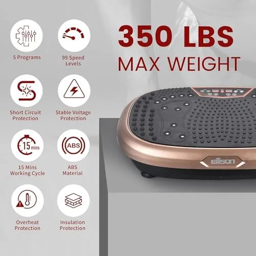 FitMaxx 3D XL platform beside a basic 2D vibration plate
