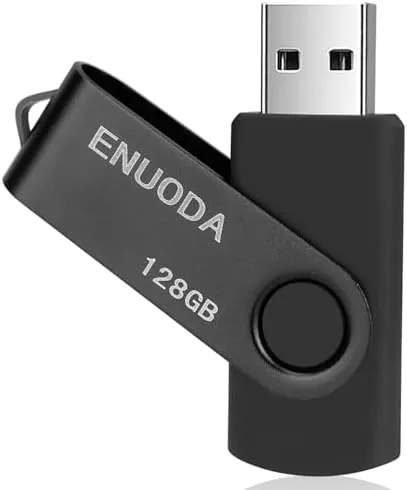 128GB Flash Drive ENUODA 1 Pack Thumb Drive 128GB Swivel Design USB 2.0 Memory Review: Tested and Rated