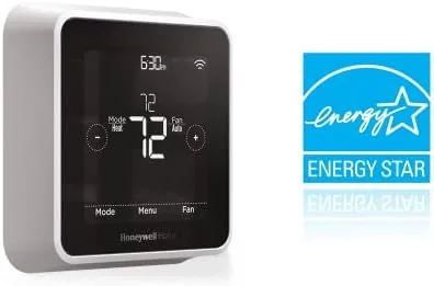 Energy history chart in the app showing heating usage over the month