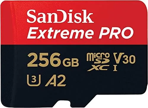 Overview of the SanDisk Extreme PRO 256 GB Class 3/UHS-I (U3) V30 microSDXC
