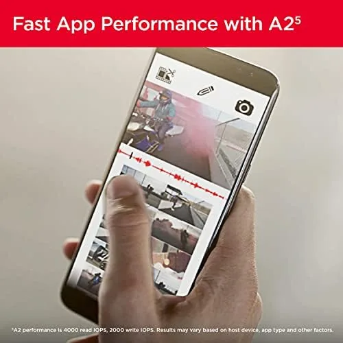 User filling a smartphone photo library while the 1TB card handles the overflow