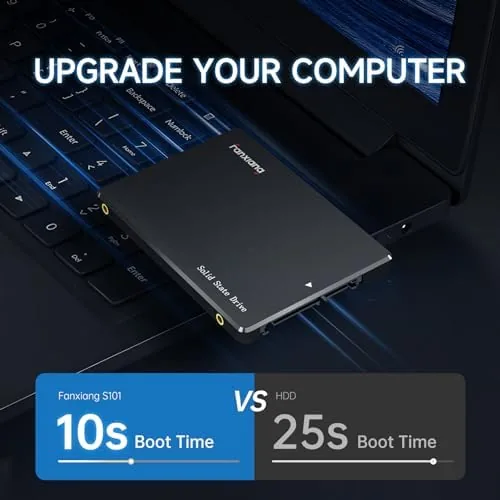S101 SSD installed in a desktop tower drive bay