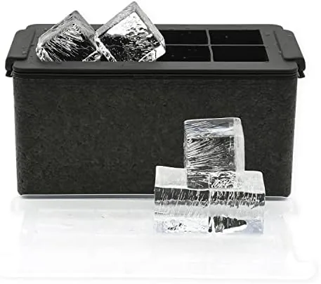 The Bangp mold and storage bag arranged in a home bar setup