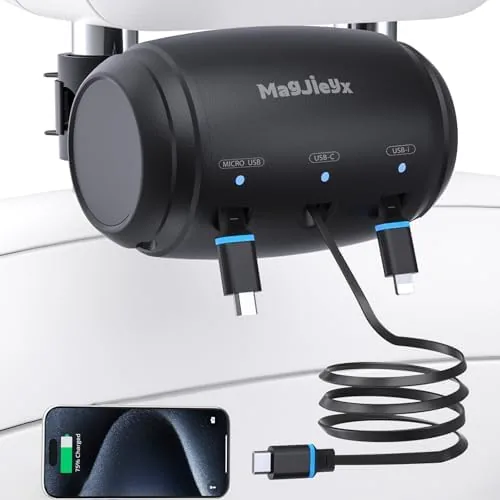 for Retractable Car Charging Station Box, 3 in 1 Headrest Fast Power Charging Dock Review: Tested and Rated
