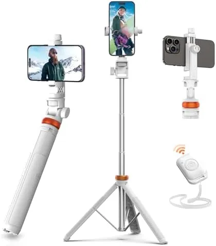 Testing the EUCOS 62" Phone Tripod, Tripod for iPhone & Selfie Stick over two weeks