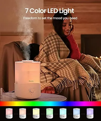 Testing the Pharata Humidifiers for Bedroom Large Room, 2.5L Cool Mist Humidifier over two weeks