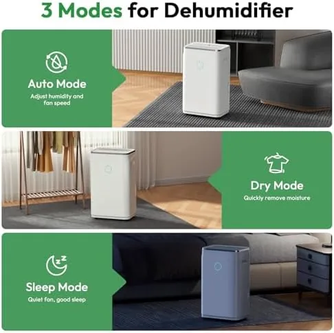 The Dehumidifier for Basement with Drain Hose 4500 Sq.Ft - 50 in real use